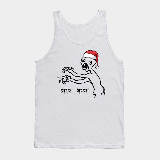 Have a Grrr Argh Christmas Tank Top by ButterfliesT